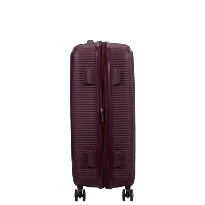 American Tourister Soundbox Spinner 67/24 TSA Expandable wild cherry