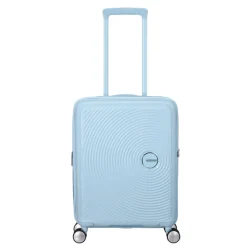 American Tourister Soundbox Spinner 55/20 TSA Expandable pastel blue