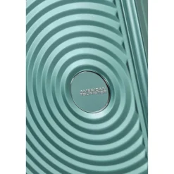American Tourister Soundbox Aluminium Spinner 68 cm Expandable dusty turquoise