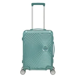 American Tourister Soundbox Aluminium Spinner 55 Expandable dusty turquoise