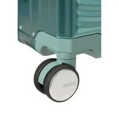 American Tourister Soundbox Aluminium Spinner 55 Expandable dusty turquoise