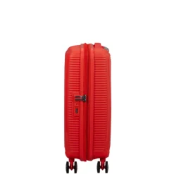 American Tourister Soundbox Spinner 55/20 TSA Expandable neon orange