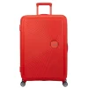 American Tourister Soundbox Spinner 77/28 TSA Expandable neon orange