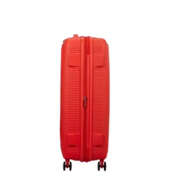 American Tourister Soundbox Spinner 77/28 TSA Expandable neon orange