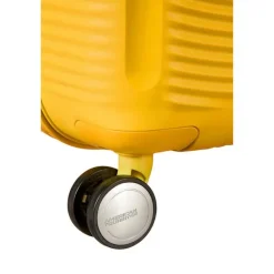 American Tourister Soundbox Spinner 55 Expandable golden yellow