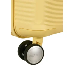 American Tourister Soundbox Spinner 55/20 TSA Expandable pastel yellow
