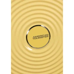 American Tourister Soundbox Spinner 55/20 TSA Expandable pastel yellow