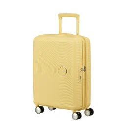 American Tourister Soundbox Spinner 55/20 TSA Expandable pastel yellow