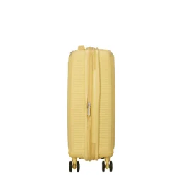 American Tourister Soundbox Spinner 55/20 TSA Expandable pastel yellow