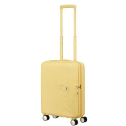 American Tourister Soundbox Spinner 55/20 TSA Expandable pastel yellow