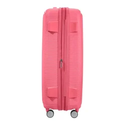 American Tourister Soundbox Spinner 77 Expandable sun kissed coral