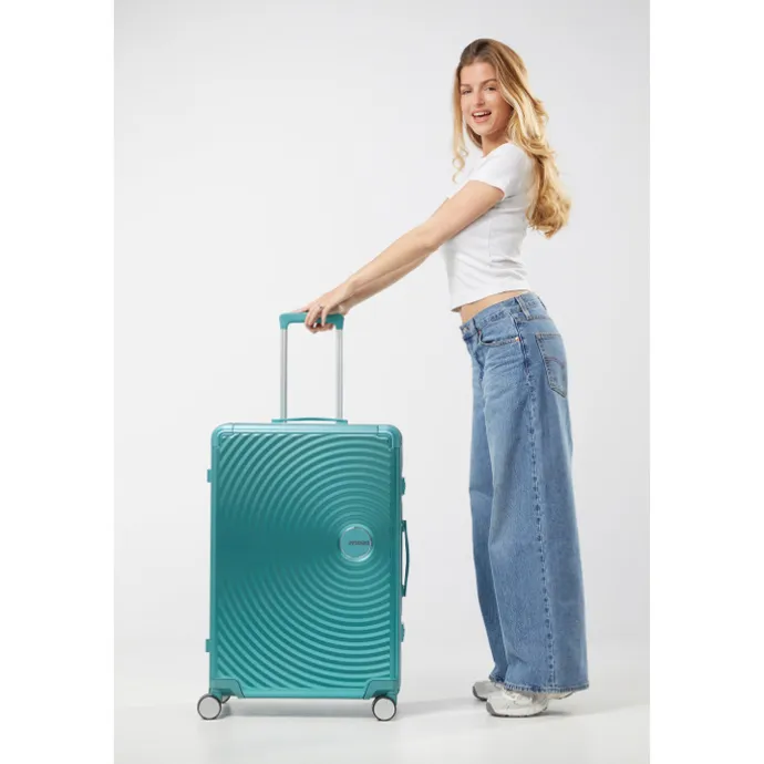 American Tourister Soundbox Aluminium Spinner 77 cm Expandable stormy lilac