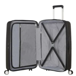 American Tourister Soundbox Spinner 77 Expandable bass black
