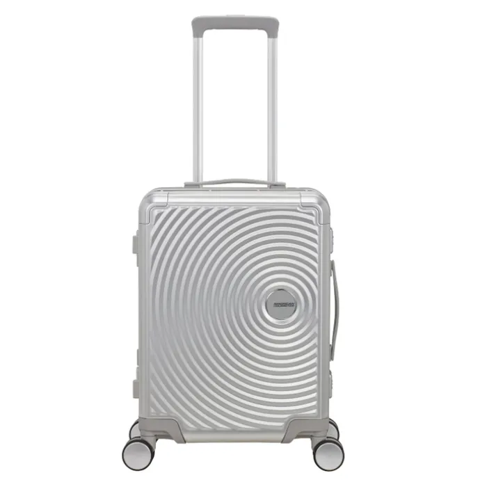 American Tourister Soundbox Alu Spinner 55/20 TSA silver