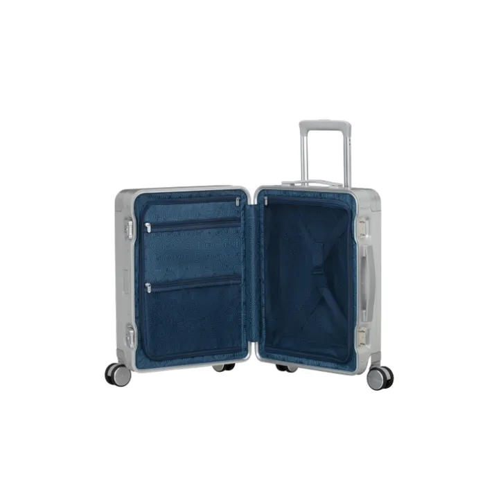 American Tourister Soundbox Alu Spinner 55/20 TSA silver