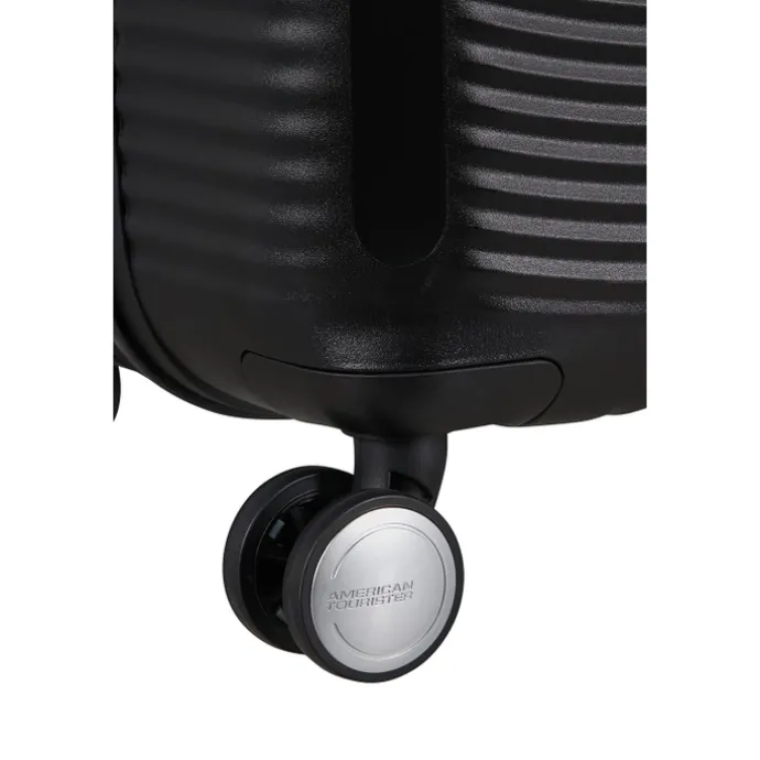 American Tourister Soundbox Spinner 80/30 TSA Expandable bass black