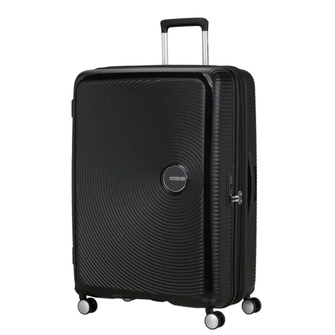 American Tourister Soundbox Spinner 80/30 TSA Expandable bass black