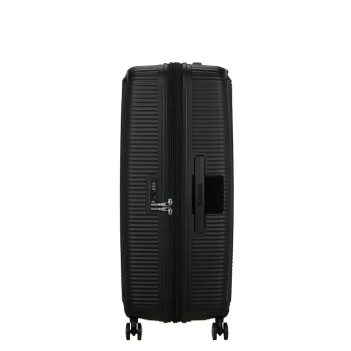 American Tourister Soundbox Spinner 80/30 TSA Expandable bass black