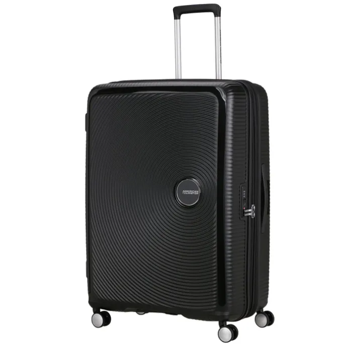 American Tourister Soundbox Spinner 80/30 TSA Expandable bass black