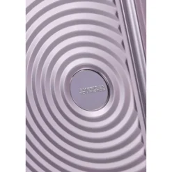 American Tourister Soundbox Aluminium Spinner 55 Expandable stormy lilac