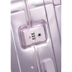American Tourister Soundbox Aluminium Spinner 55 Expandable stormy lilac