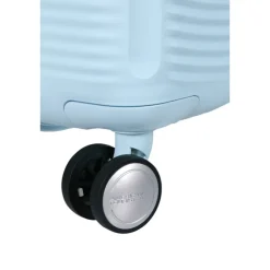 American Tourister Soundbox Spinner 77/28 TSA Expandable pastel blue