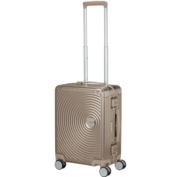 American Tourister Soundbox Alu Spinner 55/20 TSA bronze
