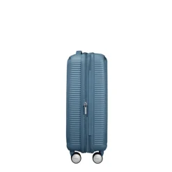 American Tourister Soundbox Spinner 55 Expandable stone blue