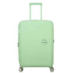 American Tourister Soundbox Spinner 67/24 TSA Expandable pastel green