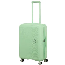American Tourister Soundbox Spinner 67/24 TSA Expandable pastel green