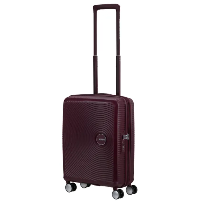 American Tourister Soundbox Spinner 55/20 TSA Expandable wild cherry