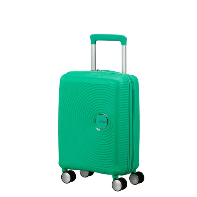 American Tourister Soundbox Mini Spinner 47 bright green