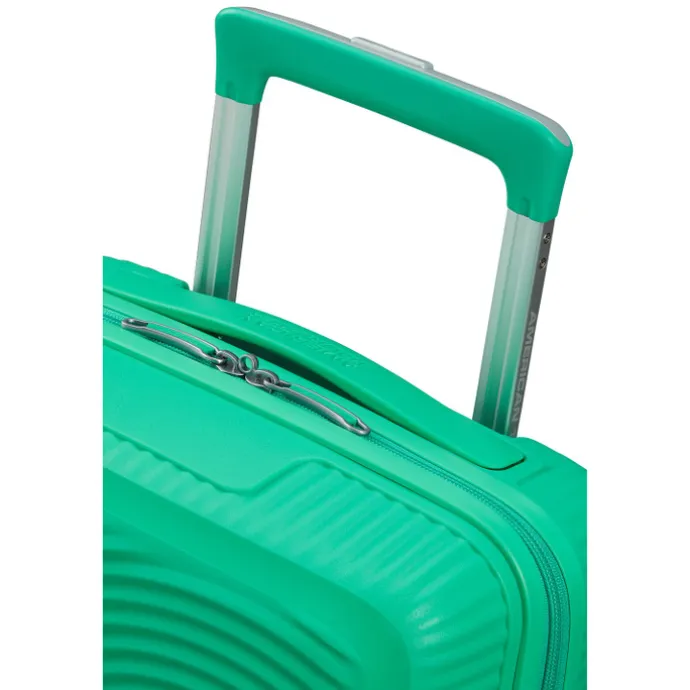 American Tourister Soundbox Mini Spinner 47 bright green