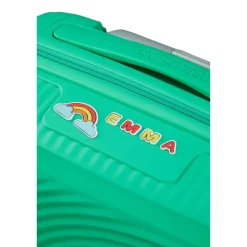 American Tourister Soundbox Mini Spinner 47 bright green