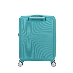 American Tourister Soundbox Spinner 55 Expandable turquoise tonic