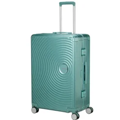 American Tourister Soundbox Aluminium Spinner 77 cm Expandable dusty turquoise