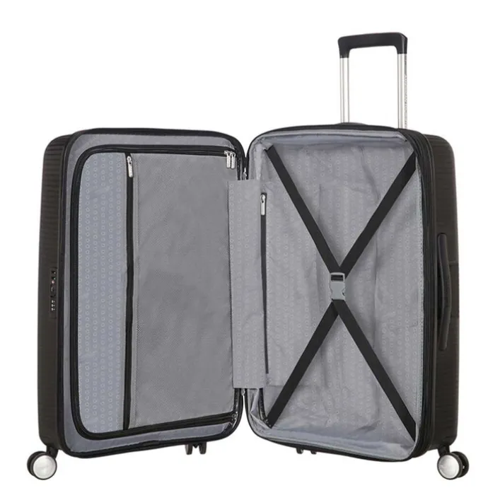 American Tourister Soundbox Spinner 67 Expandable bass black