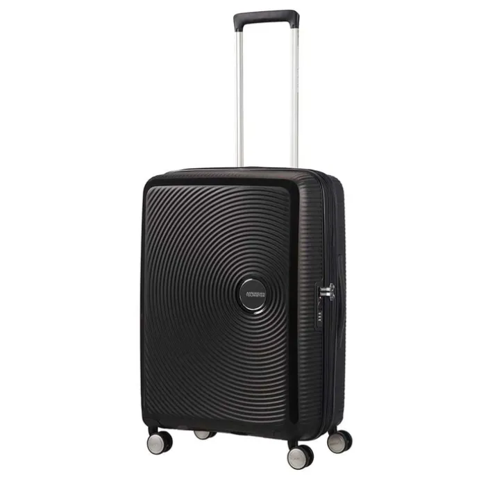 American Tourister Soundbox Spinner 67 Expandable bass black