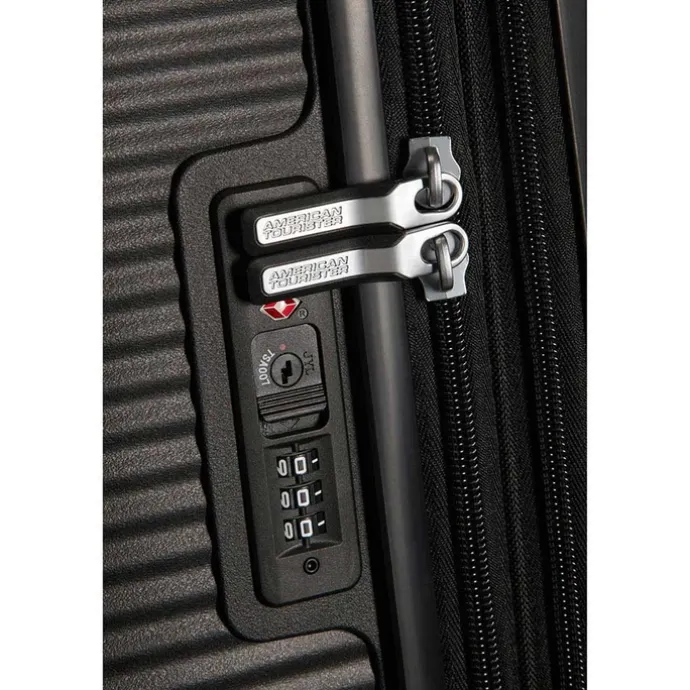 American Tourister Soundbox Spinner 67 Expandable bass black