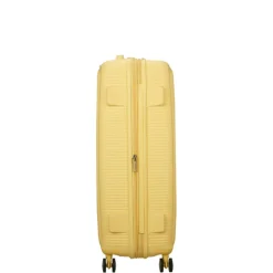 American Tourister Soundbox Spinner 77/28 TSA Expandable pastel yellow
