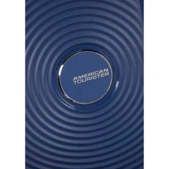 American Tourister Soundbox Spinner 55 Expandable midnight navy