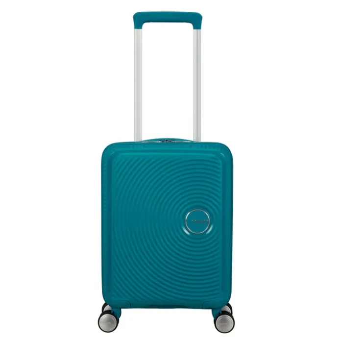 American Tourister Soundbox Mini Spinner 47 deep teal