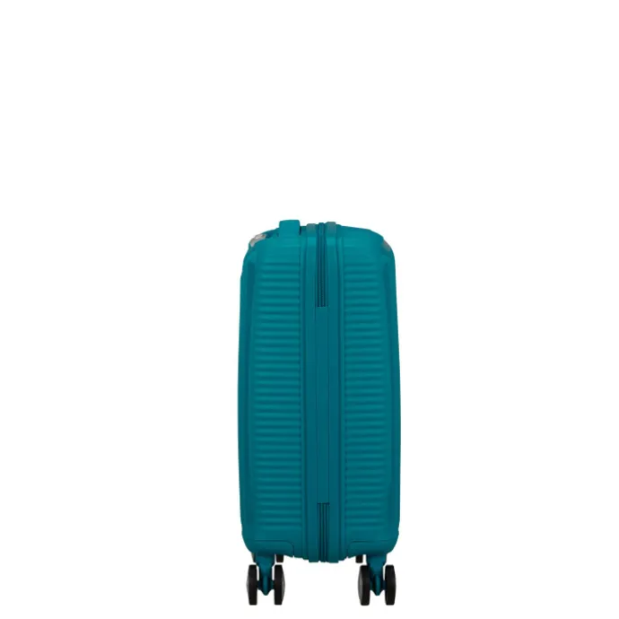 American Tourister Soundbox Mini Spinner 47 deep teal