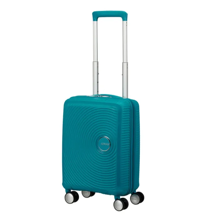 American Tourister Soundbox Mini Spinner 47 deep teal