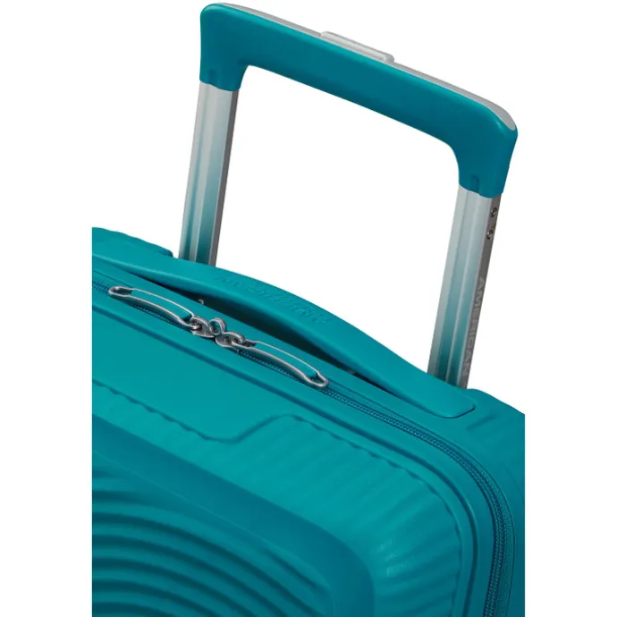 American Tourister Soundbox Mini Spinner 47 deep teal