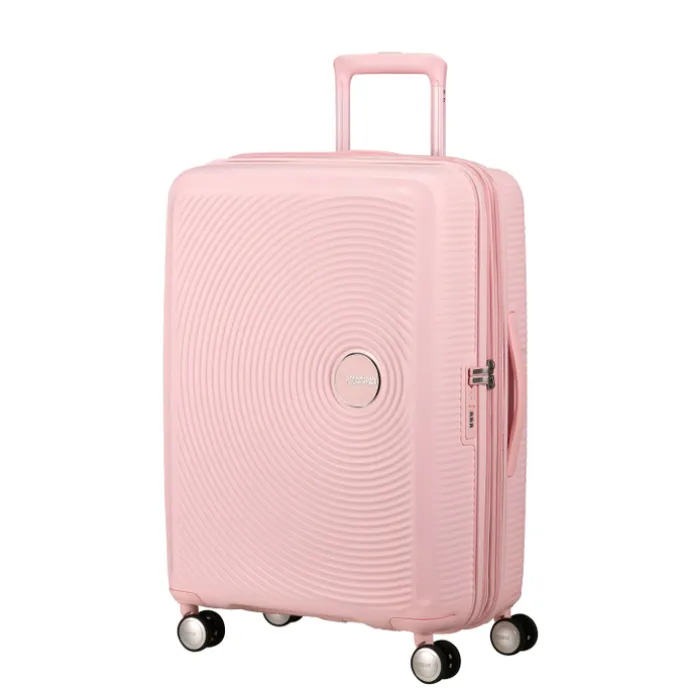 American Tourister Soundbox Spinner 67/24 TSA Expandable pastel pink