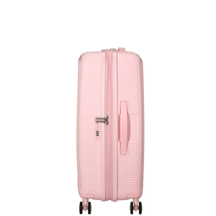 American Tourister Soundbox Spinner 67/24 TSA Expandable pastel pink