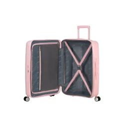 American Tourister Soundbox Spinner 67/24 TSA Expandable pastel pink
