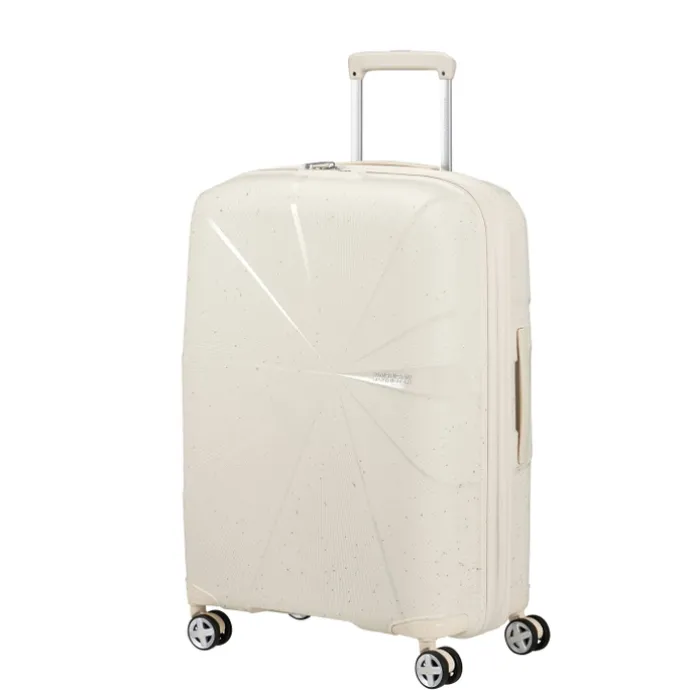 American Tourister Starvibe Spinner 67/24 Expandable TSA Ltd cream speckles