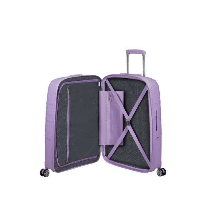 American Tourister Starvibe Spinner 67 EXP digital lavender